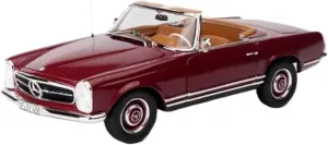 1 18 for Benz 230 SL 1963 Alloy Diecast Car Model Simulation Collection Display Figure Souvenirs Motor Vehicles Toys