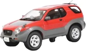 1 64 for Isuzu Vehicross 1997 Diecast Alloy Car Model Miniature Static Collection Displays Ornaments Motor Vehicles Toys