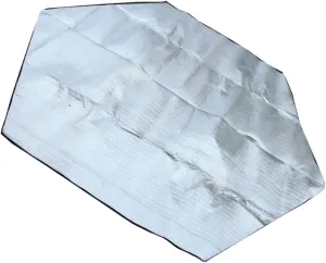 1pc Aluminum Foil Ground Cushion Mat Camping Blanket for Outdoor Activities Family Picnics and Tent Floor Cover and Easy to Carry