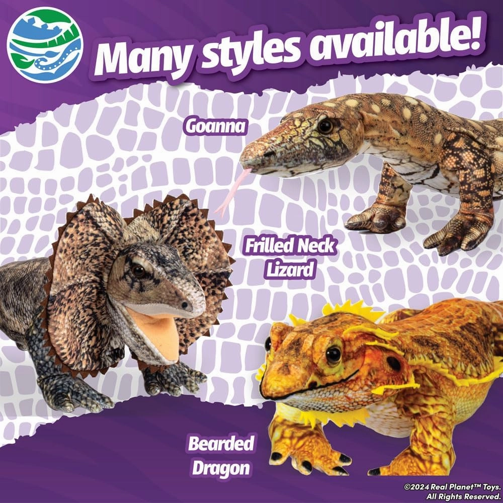 23" African Chameleon Stuffed Animal - Green Chameleon Realistic Toy, Wild Animals Plush Super Soft (Green 23")