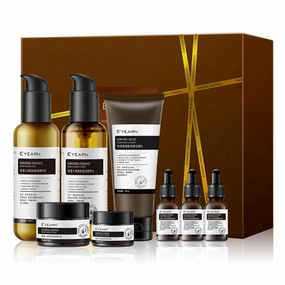 2 Pack For Sadoer Ginseng Skincare Gift Set.8 Piece Skincare Set,Firming Lifting Moisturizing Skin Care Kit,Facial Skin Care Sets Kits,Cleanser Toners Lotion Facial Creams Eye Creams Serums