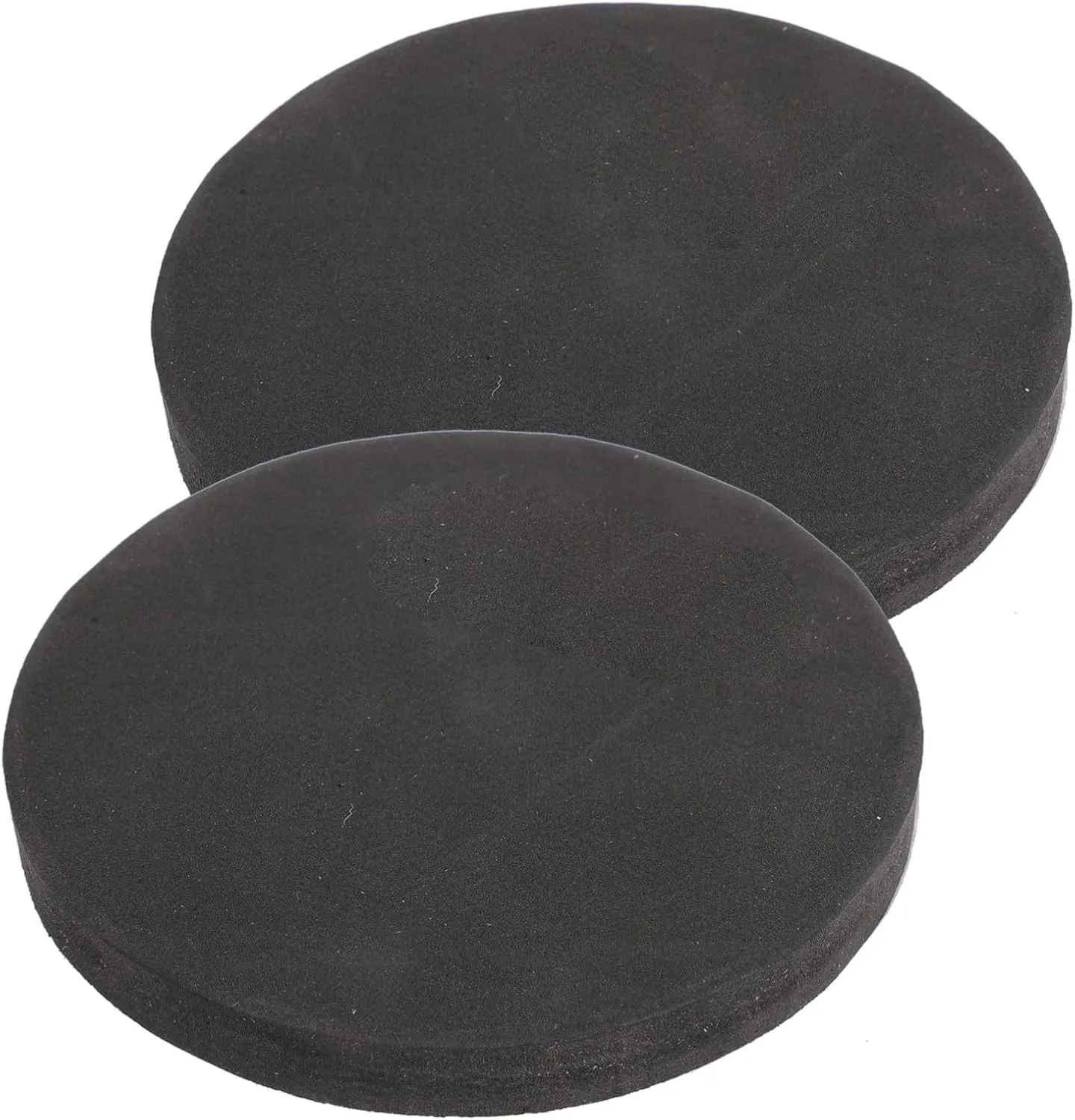 2Pcs Bass Drum Head Protection Pads Durable Percussion Protective Patches for Kick Drum Snare Easy to Use Drum Accessories for Beginners Professionals