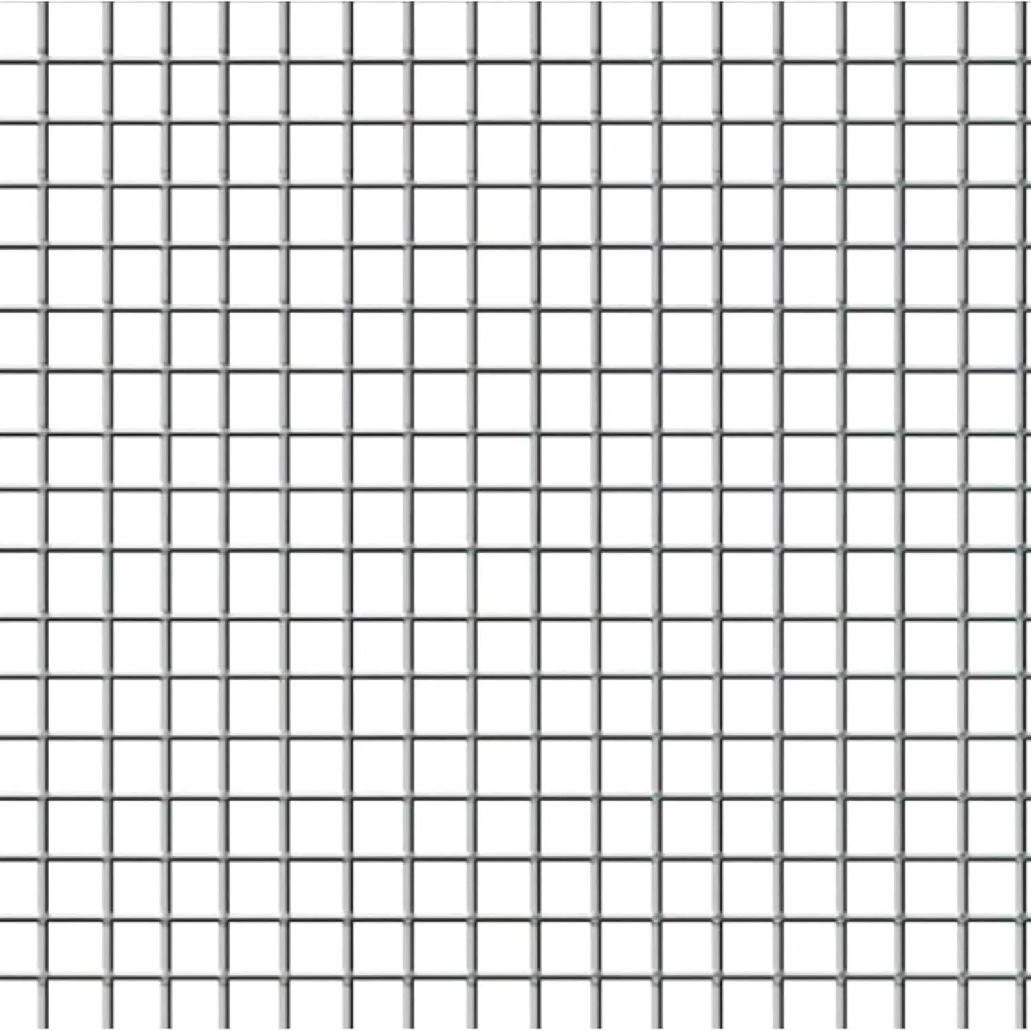 304 Stainless Steel Welded Wire Mesh, Hardware Cloth, 1/2 Inch Tree Guard Fence Roll, Garden Fencing, Poultry, Chicken Coop, Snake (1.5m x 10m)(1.5mX15m(49.2ft))