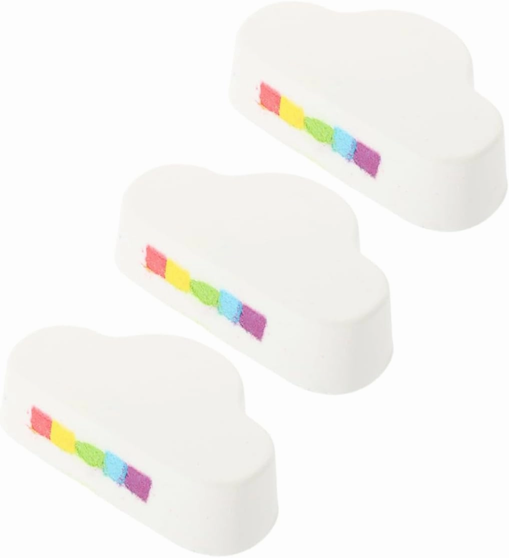 3Pcs Cloud Shape Bath Salt Balls Rich for Home Travel Moisturizing Aromatherapy Exfoliating Loved Ones Self Care