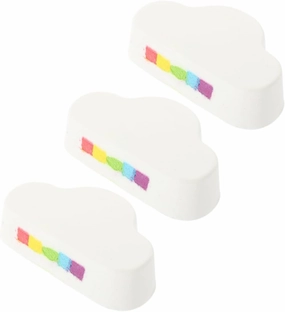 3Pcs Cloud Shape Bath Salt Balls Rich for Home Travel Moisturizing Aromatherapy Exfoliating Loved Ones Self Care