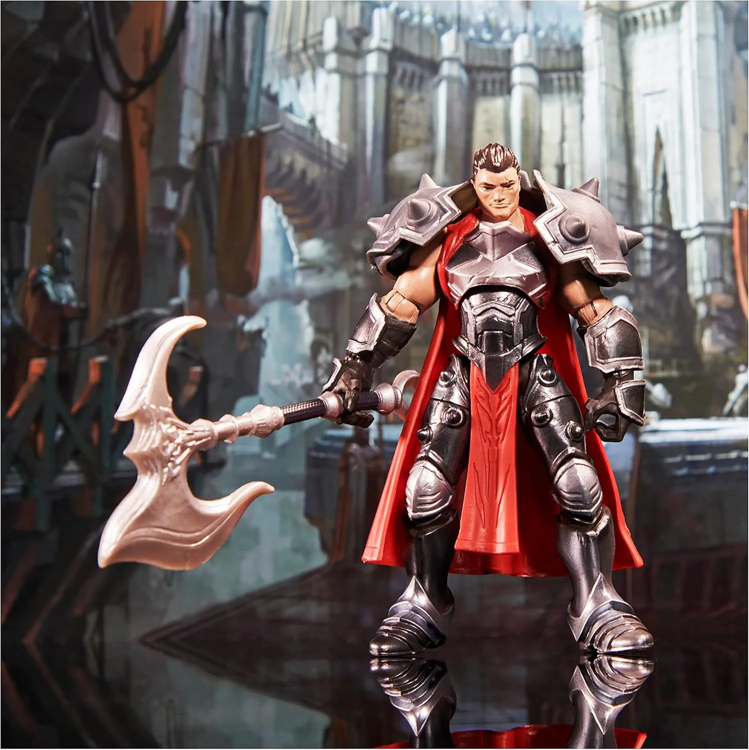 4-Inch Darius Collectible Figure w/Premium Details and Axe Accessory, The Champion Collection, Collector Grade, Ages 12 and Up