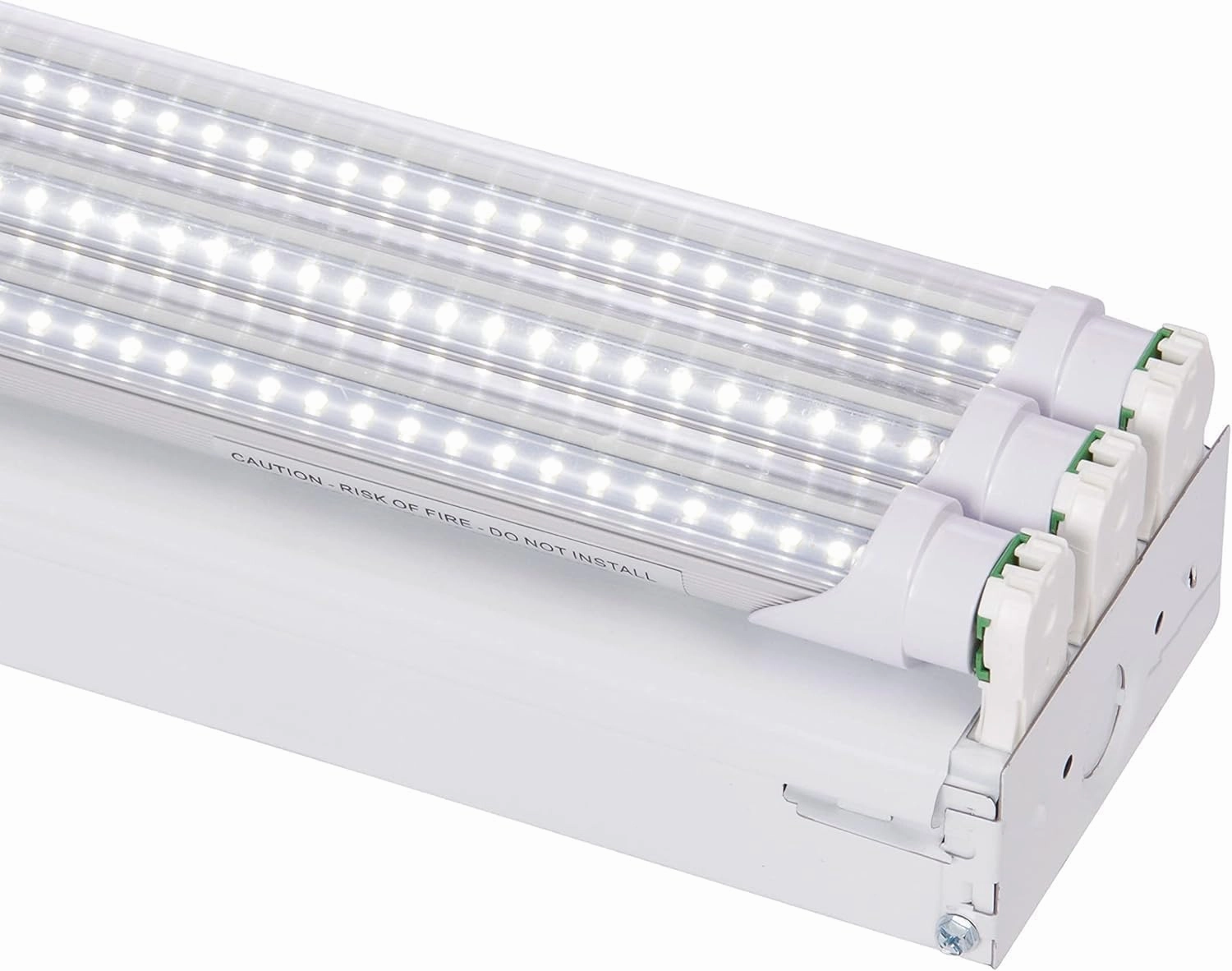 4 Foot 8550 Lumens 66 Watt LED Shoplight Room Work Garage Light Fixture New