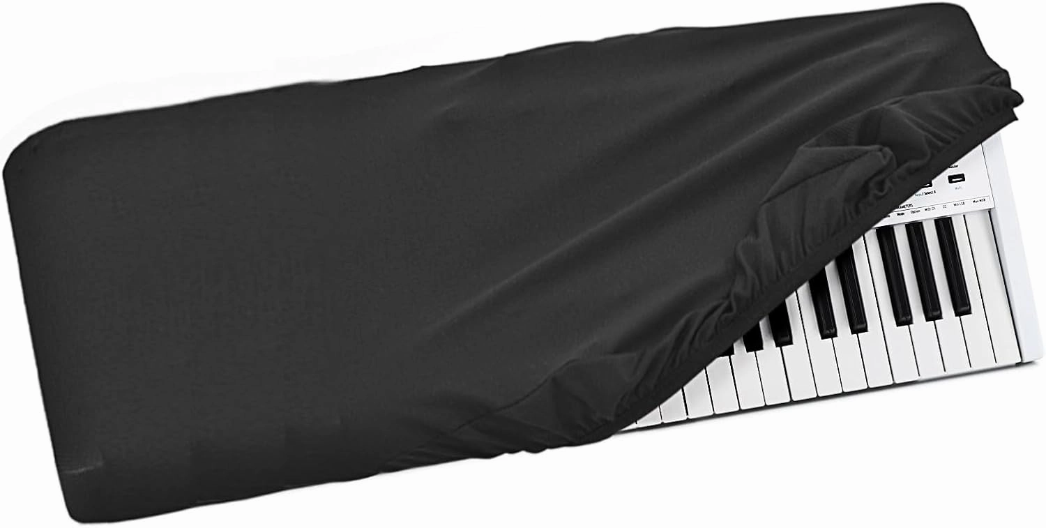 61 Keys MIDI Controller Keyboard and Piano Keyboard Dust Cover, Compatible with Arturia KeyLab 61 Mkll, Roland 61K,61KL,Deluxe Chinlon Dustproof & Anti-scratch, Silky Feel & Tailored Design