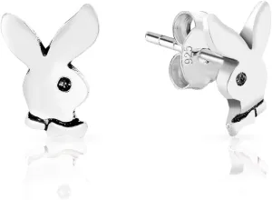 925 Sterling Silver, 24K Yellow or 18K Rose Gold Plated TINY/VERY SMALL Fashion Studs Earrings - Animal - Cat Face/Sitting Cat, Owl, Puppy Dog Bone or Playboy Bunny Rabbit