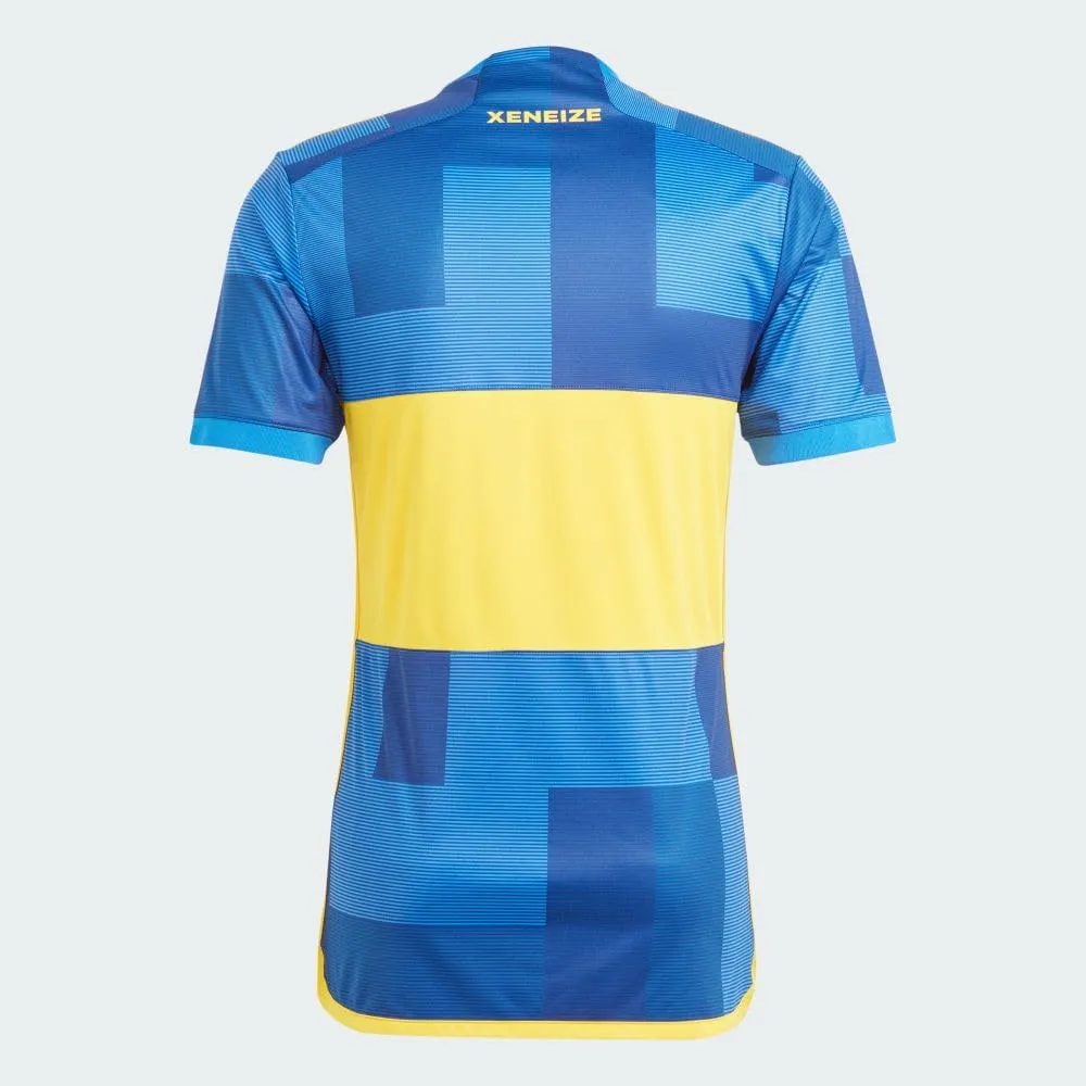 adidas Men's Soccer Boca Juniors 23/24 Home Jersey - Inspired by The Vibrant Streets of El Caminito, Comfortable