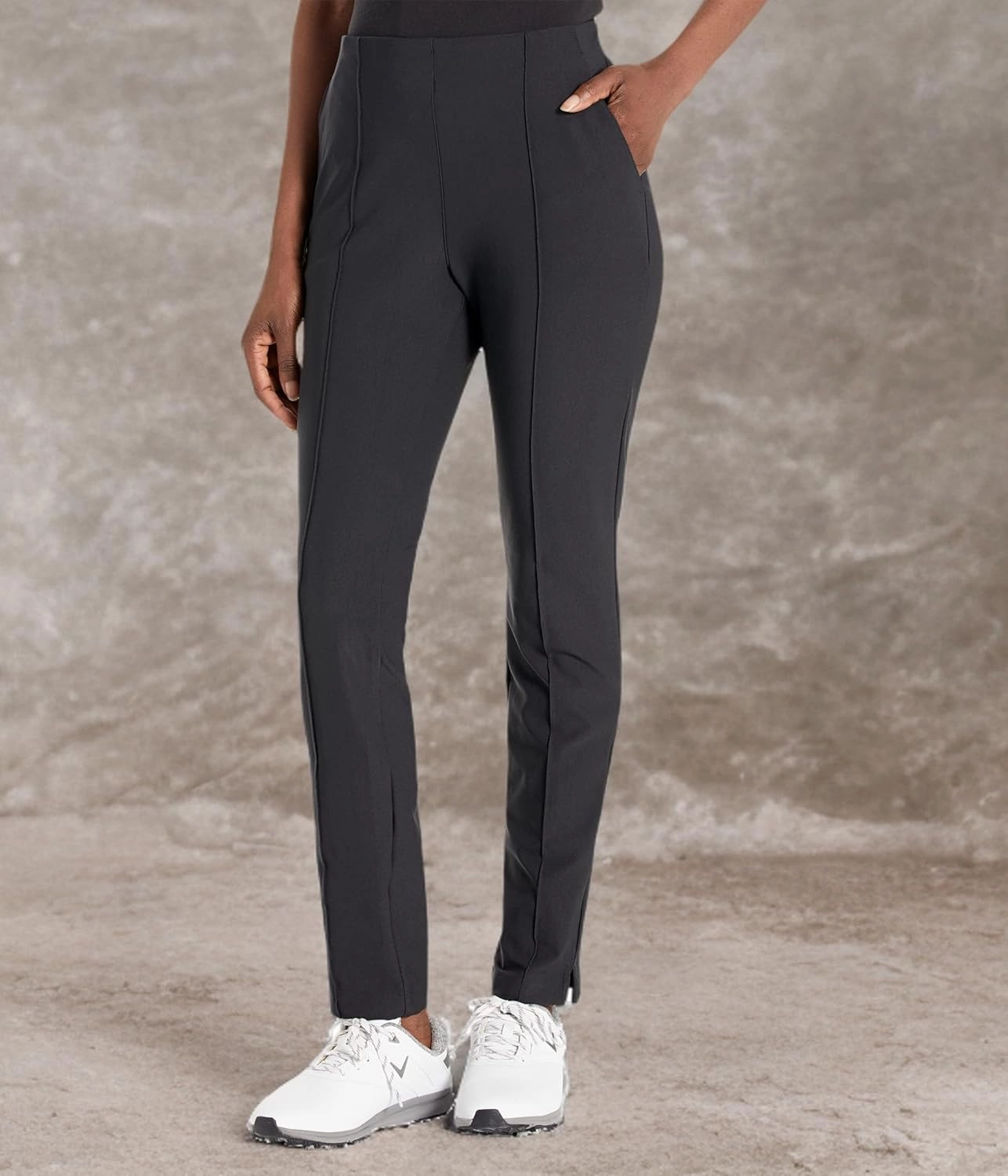 adidas Women's Pintuck Pull on Pants