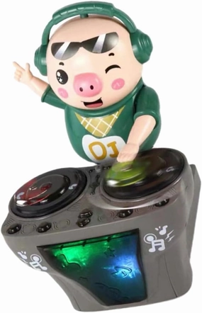 Adorable Pig Shaped Music for Plaything with Fun Sounds Wear Resistant Accessory Engaging Present for Ages Encourages Play and Parent Interaction