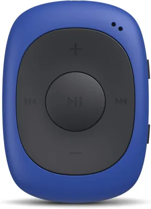 AGPTEK 64GB Clip MP3 Player with FM Shuffle, Portable Music Player with Sweatproof Silicone Case for Sports