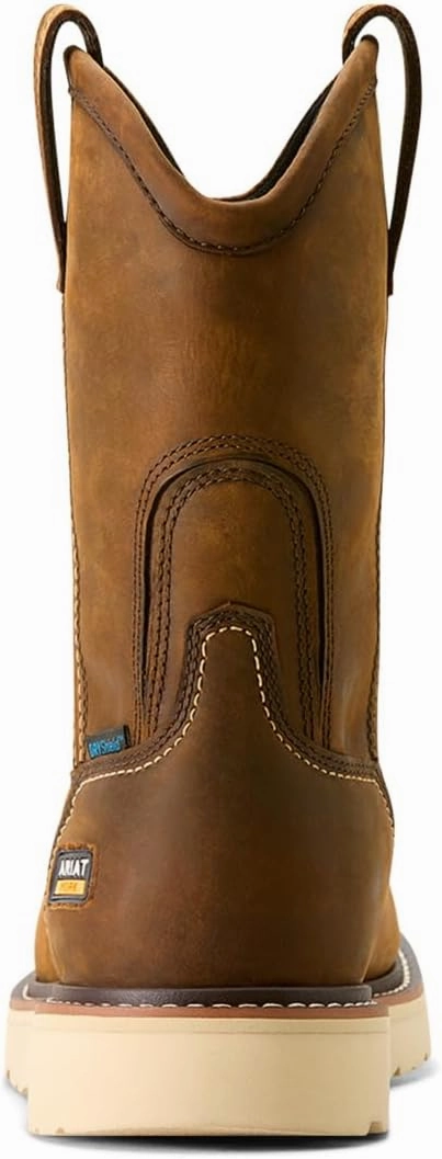 ARIAT Men's Rebar Wedge Pull-on Waterproof Work Boot Industrial