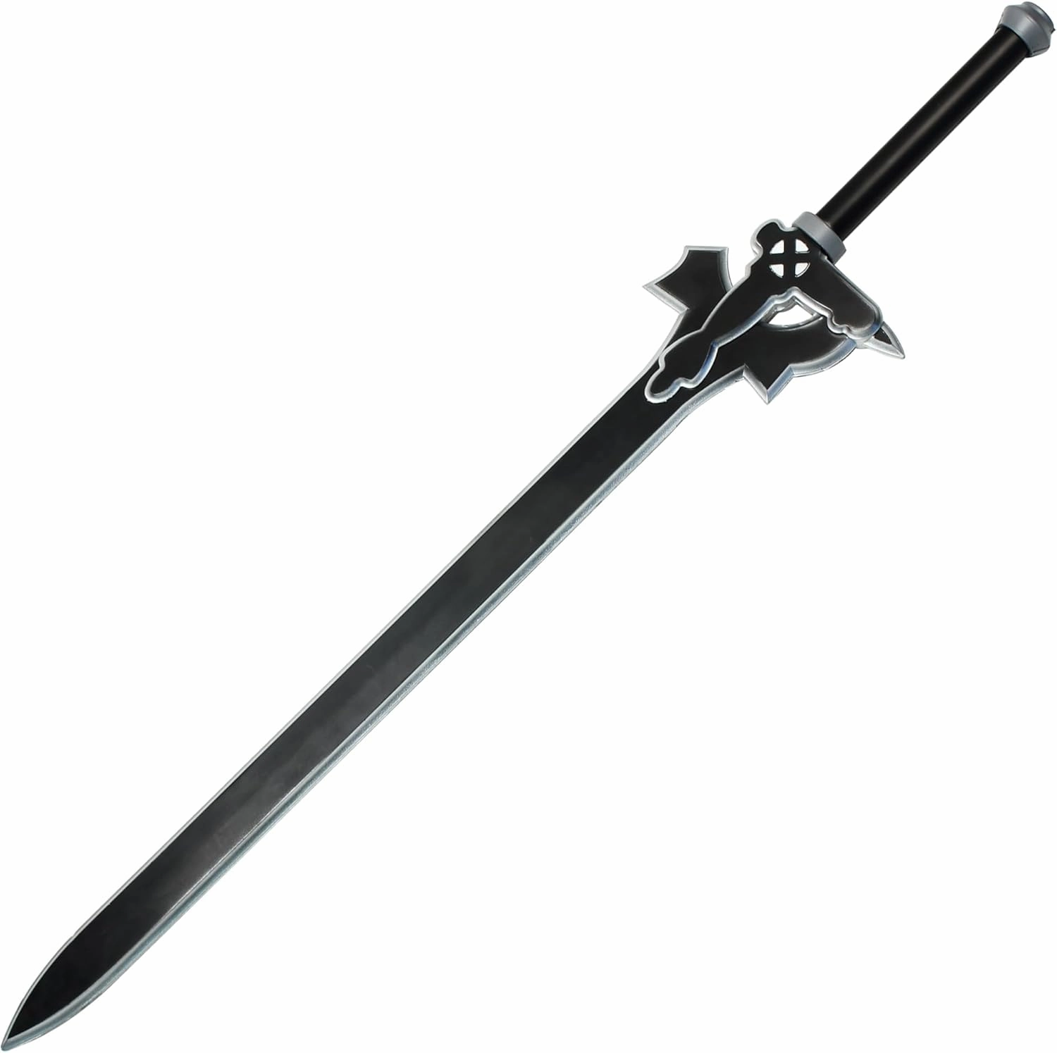 Armory Replicas™ - SAO Kiritos Elucidator Anime Foam Sword - Ideal for Cosplay and Conventions - 43" - Hand-Painted, 10mm Inner Core