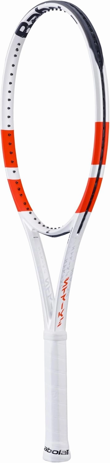 Babolat Pure Strike Team Tennis Racquet (4th Gen) - Strung with 16g Babolat Syn Gut at Mid-Range Tension