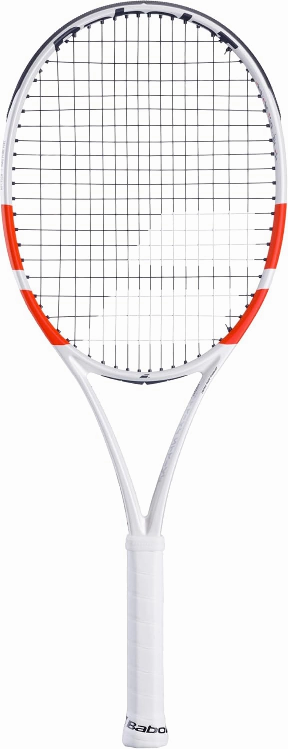 Babolat Pure Strike Team Tennis Racquet (4th Gen) - Strung with 16g Babolat Syn Gut at Mid-Range Tension