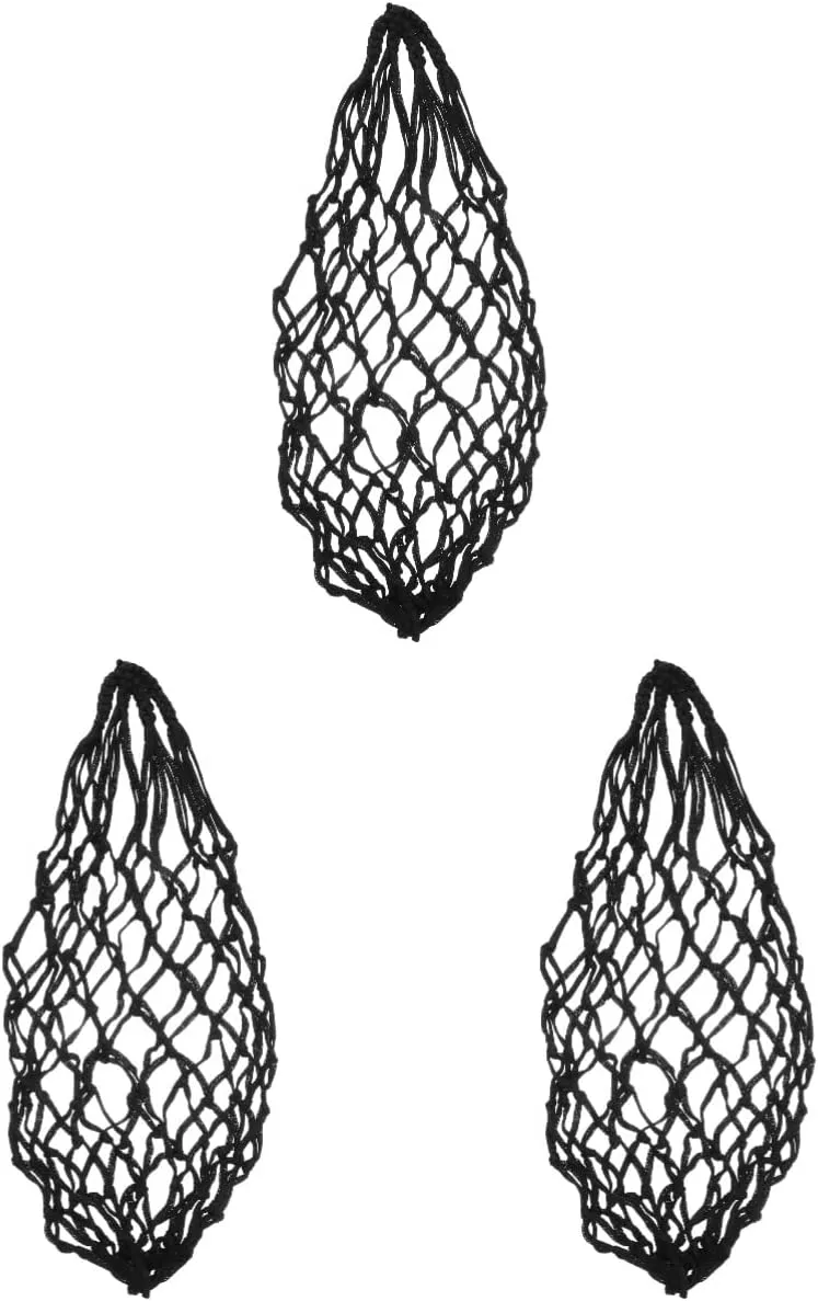 Balacoo 3 Pcs Vegetable Feeding Bag Chicken Toy Livestock Hanging Feeder Scrump Plush Hay Nets for Horses with Big Heunetz Halterung Horse Supplies Travel Wick Paint Nylon Mesh