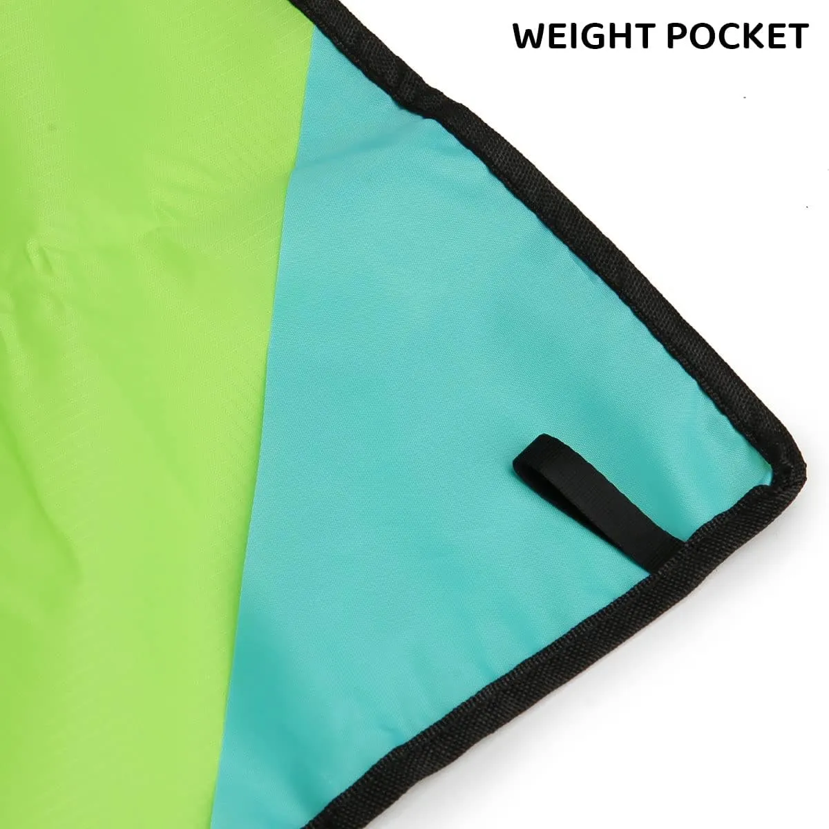 Beach Blanket Sandproof 79" x 59" Large Beach Mat Outdoor Picnic Blanket Compact Lightweight Waterproof Quick Drying Oxford Picnic Mat for Adults Travel Camping Hiking Music Festivals (Green)