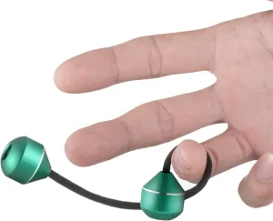 Begleri Fidget Beads - Worry Fidget Beads Spin & Bump - Made of Aluminum Alloy - for Men Women Youngs Skill Players Creates a Bit of Magic for You (UFO)