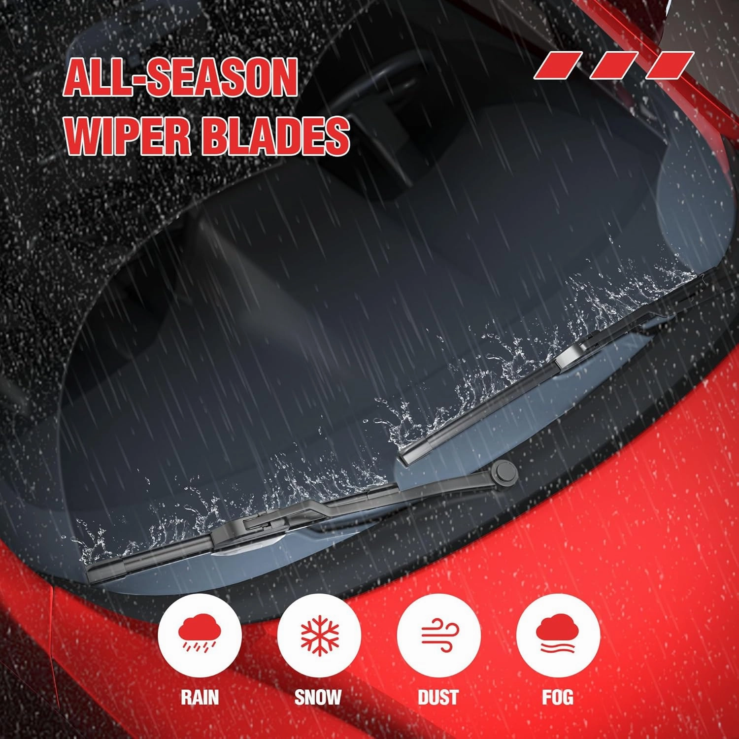 BERG REGEN 3 Wipers Windshield Wiper Blades, Replacement for Subaru Crosstrek 2024-2018/ Impreza 2024-2017 Premium All-Season Automotive Original Equipment Wiper Blades Set - 26"/16"/12" (Set of 3)