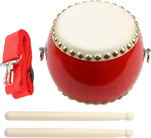 BESPORTBLE 1 Set Drum with Sticks Music Education for Early Learning Percussion Instrument Safe Design with Sound for Boys