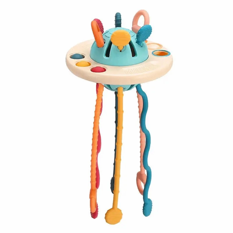 Bibi-inn Sensory UFO Pull String Toy