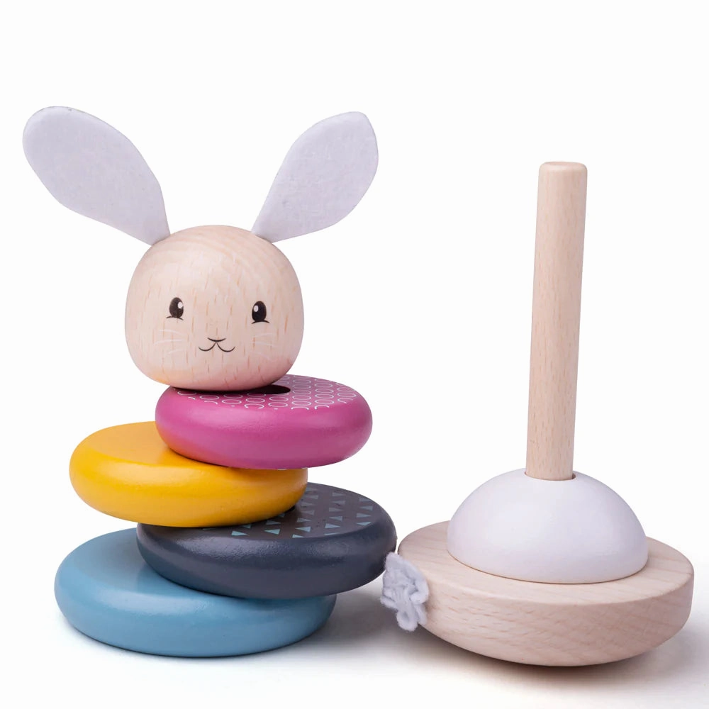 Bigjigs Rabbit Stacking Rings