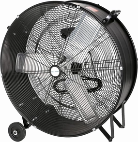 BILT HARD 13000 CFM 30" High Velocity Drum Fan, 2-Speed Heavy Duty Industrial Shop Fan for Commercial, Garage, Warehouse, Workshop, Factory and Basement- UL Listed