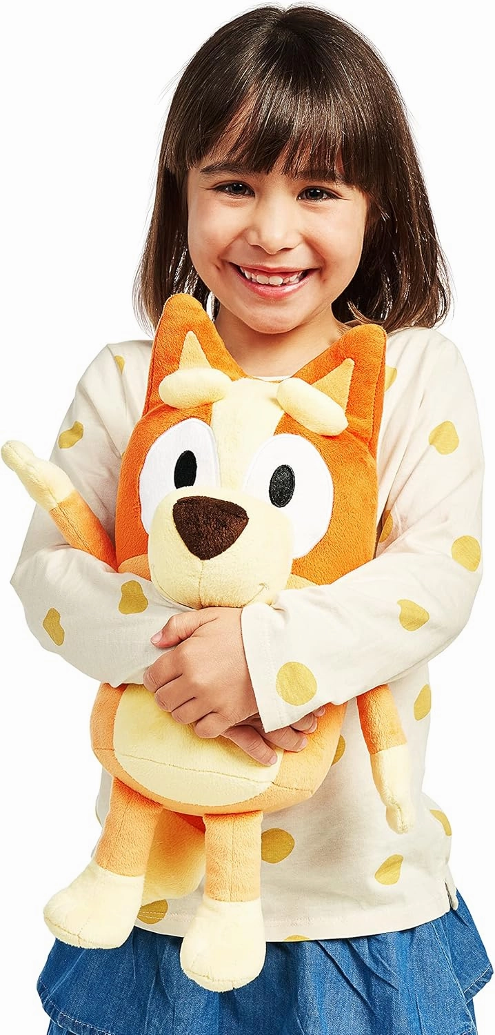 Bluey S2 Jumbo Plush - Bingo, Multicolor, 16 inches (13038)