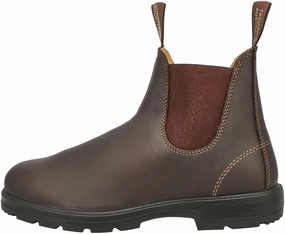Blundstone Unisex 550 Series Pull-On Boot Walnut 5.5 Medium UK