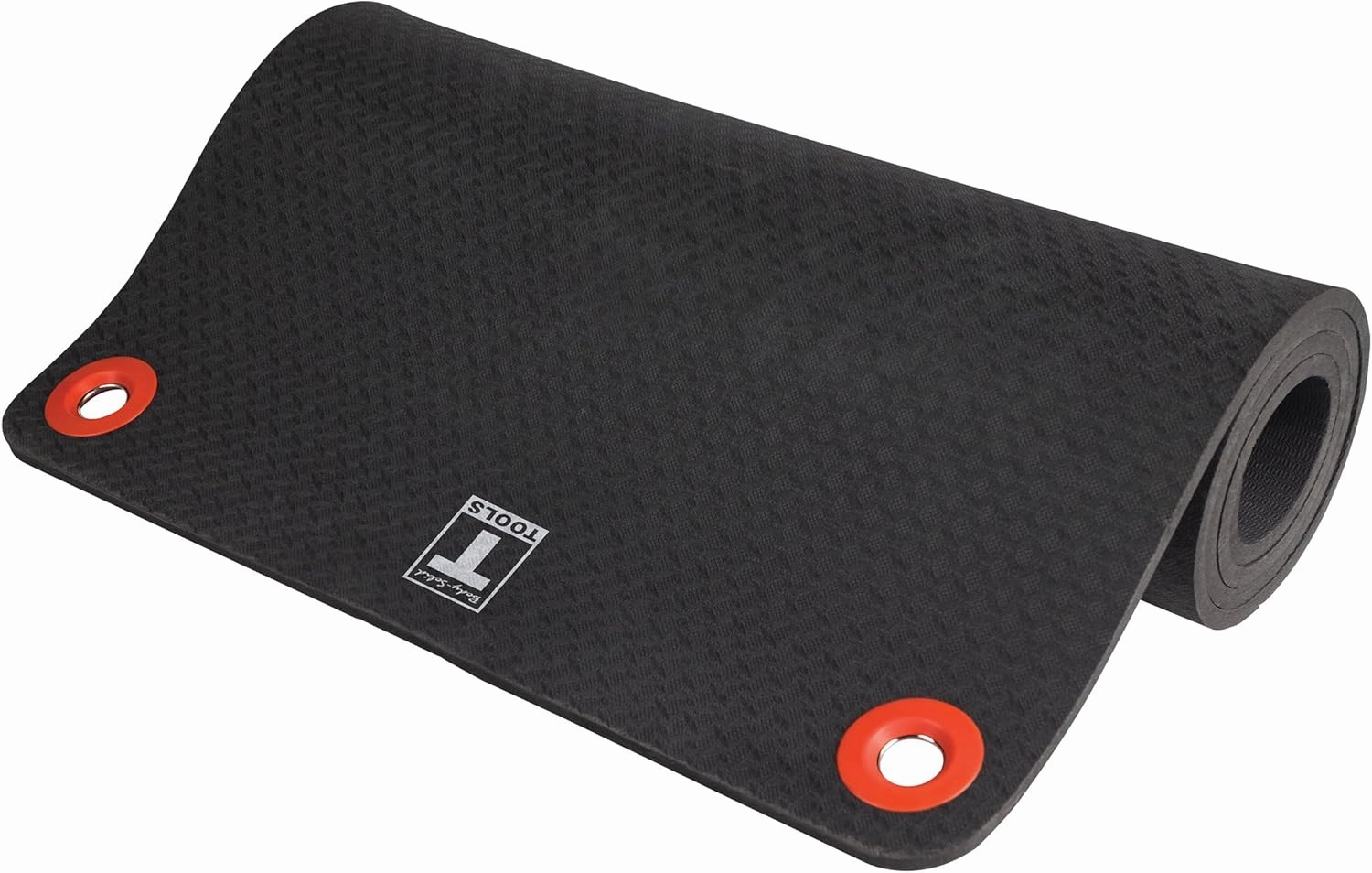 Body-Solid (BSTFM20) Hanging Exercise Mat - Thick Workout Mat for Home Gym, Ideal for Yoga, Exercise & Fitness, Extra Thick Foam for Comfort, Perfect for Home Workouts (71"x23"), Black