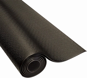 Body-Solid Long Vinyl Heavy Duty Exercise Equipment Mat (RF36T) for Use on Carpet, Hardwood Floors, Concrete & More - Perfect for Treadmills, Bikes & Other Home Gym Equipments, 36x78 in
