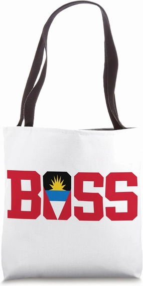 BOSS - Antigua And Barbuda Tote Bag