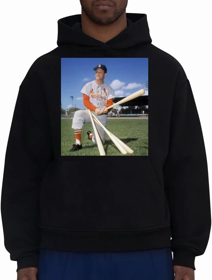 Boss Hog Stan Musial - Men's Comfortable & Soft Hoodie PTR #G523274