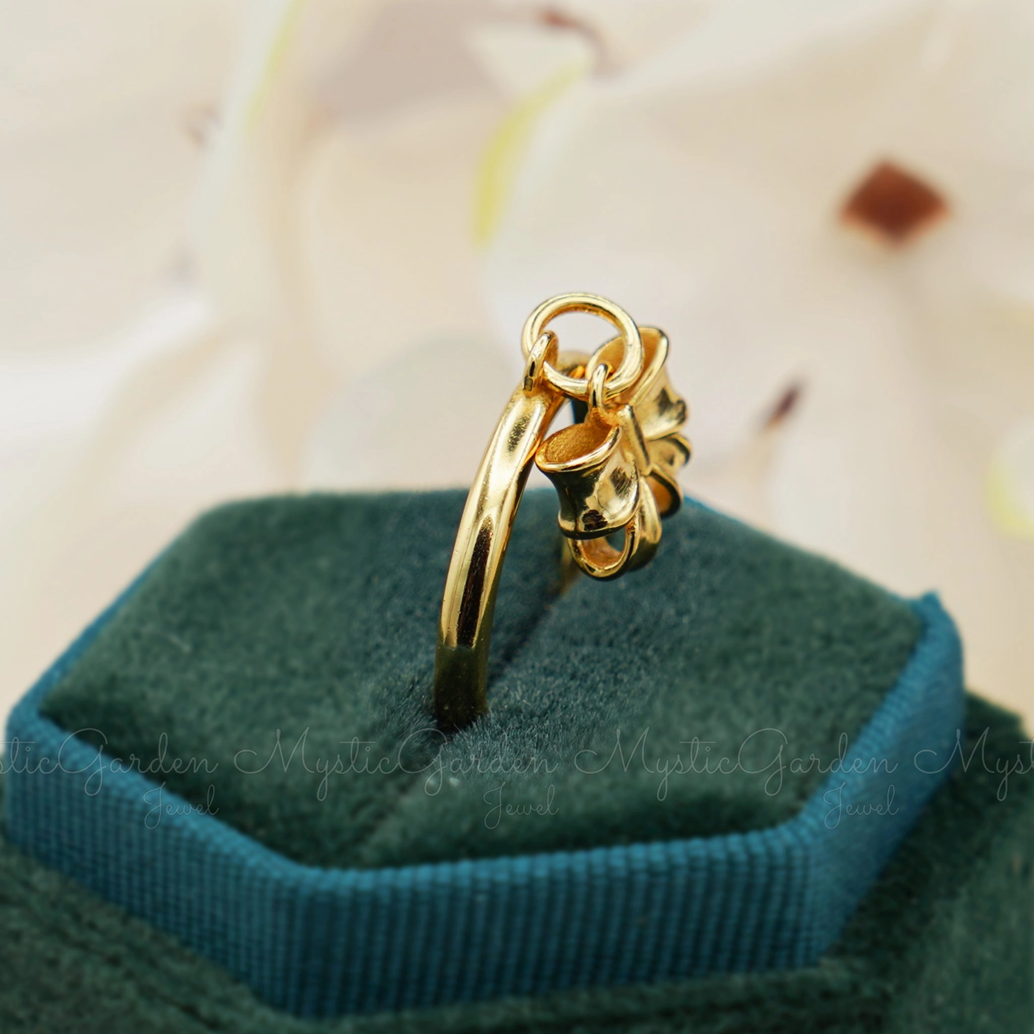 Bow Tie Charm Ring