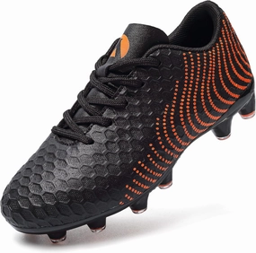 Boys Girls Soccer Cleats Kids Youth Firm Groud Soccer Shoes Athletic Outdoor Trainning Football Shoes Cleats
