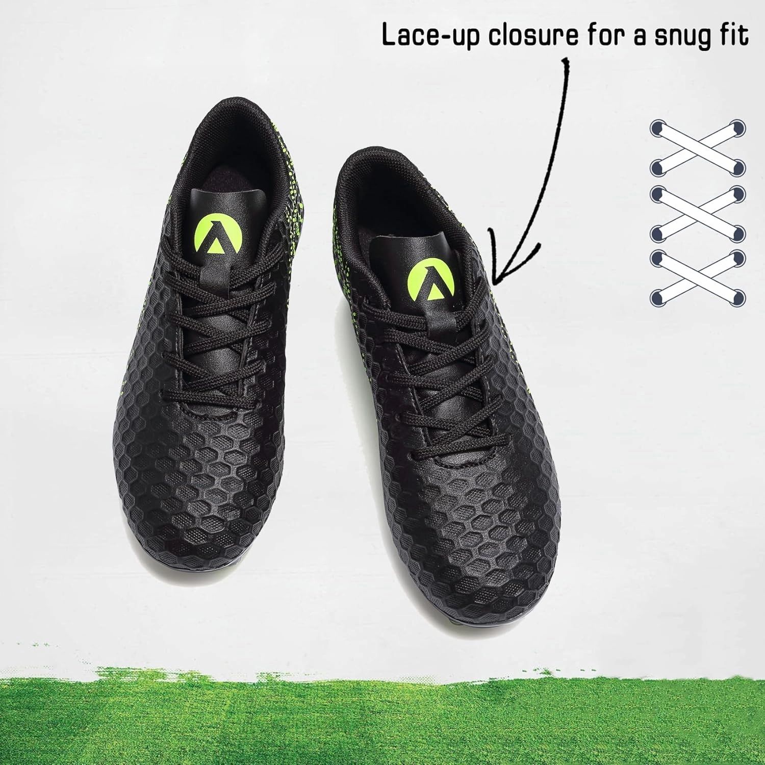 Boys Girls Soccer Cleats Kids Youth Firm Groud Soccer Shoes Athletic Outdoor Trainning Football Shoes Cleats