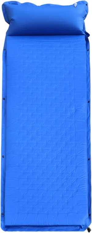 Camping Sleeping Pad, Compact Air Camping Mat, Lightweight Self Inflating Camping Mats for Backpacking, Hiking and Traveling Blue