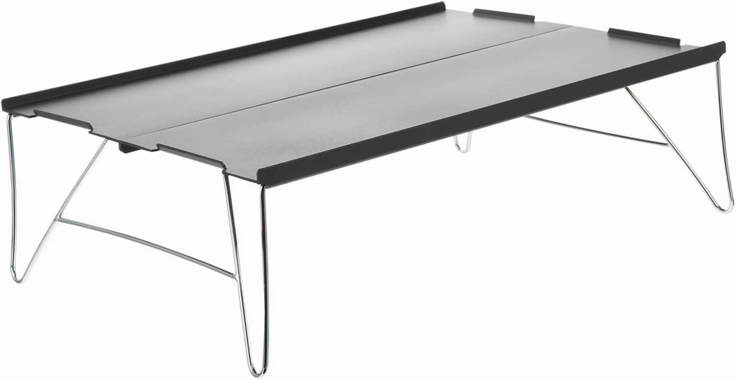 Camping Table Lightweight Aluminum Alloy Outdoor Picnic Desk Portable Folding Design for Travel Kitchen BBQ and Room Use Easy to Store and Carry