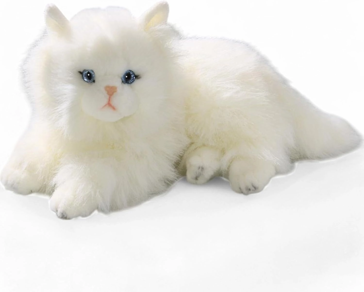 Cat, Persian White, 12 inches, 30cm, Plush Toy, Soft Toy, Stuffed Animal 3199
