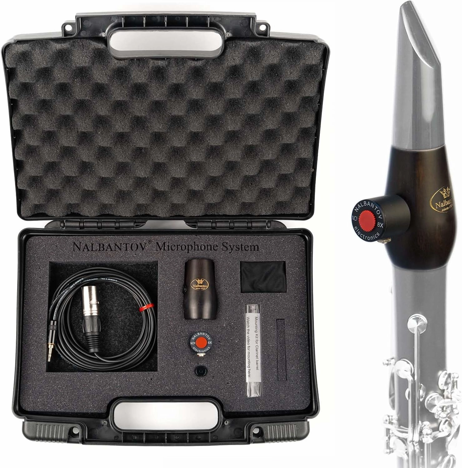 Clarinet Microphone NCM 8X SC Set   NK5 for Buffet Crampon B12