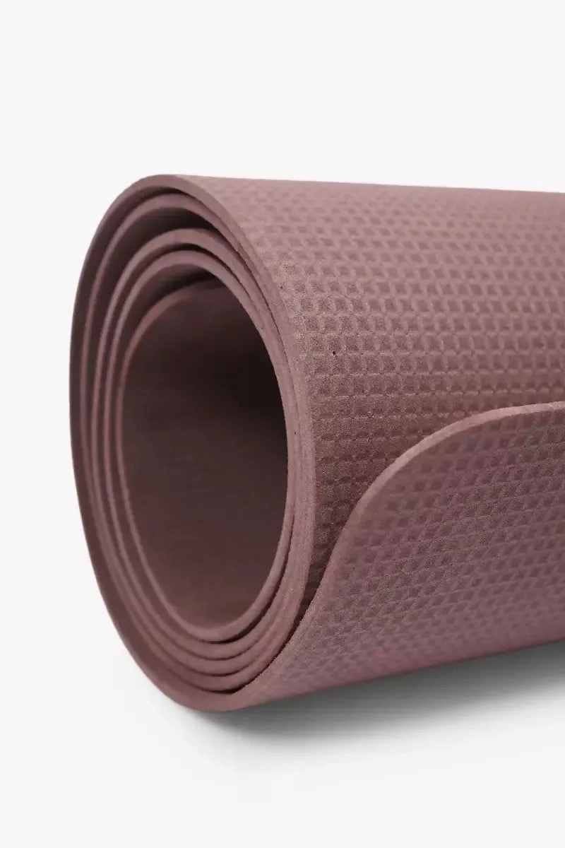 Classic Yoga Mat with 6 mm Thickness (Brown)