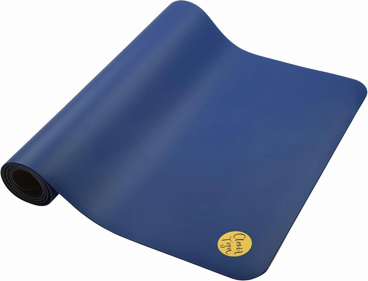 Clever Yoga Liquid Balance Thick Yoga Mat - Pro Exercise Yoga Mat with Non-Slip Surface for Home Gym, Earth-Friendly & Recyclable Pilates and Workout Pad Women & Men, 4.5 mm
