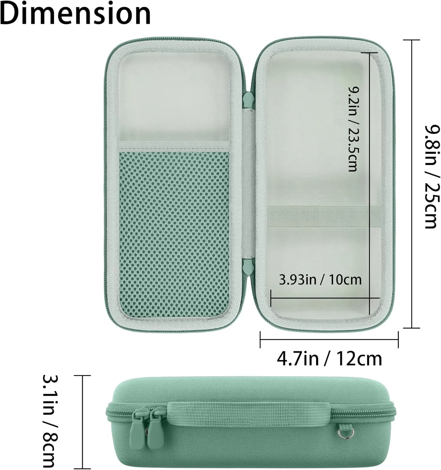 co2CREA Hard Travel Case Replacement for Bose New SoundLink Flex 2nd Gen/Bose SoundLink Flex Bluetooth Portable Speaker (Alpine Sage Case)