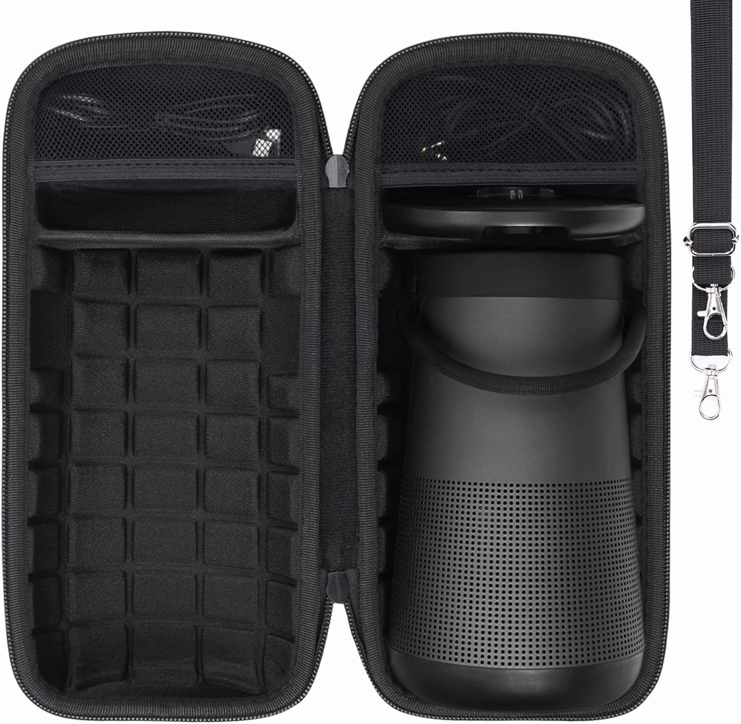 co2CREA Hard Case Bag Replacement for Bose SoundLink Revolve  Series II Revolve Plus Bluetooth 360 Speaker Replacement for Charging Cradle