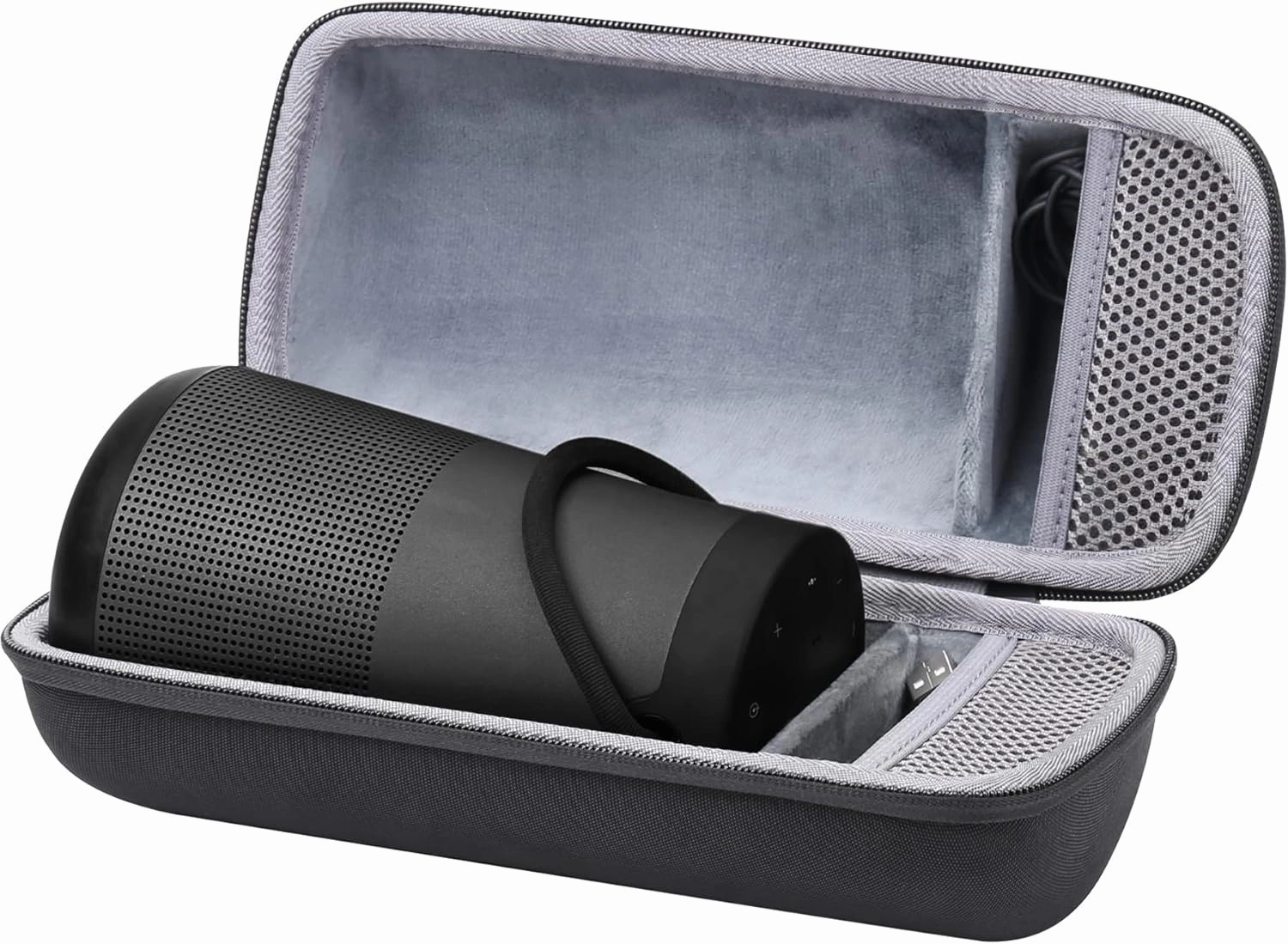 co2CREA Hard Case Replacement for Bose SoundLink Revolve  Series II Revolve Plus Bluetooth 360 Speaker