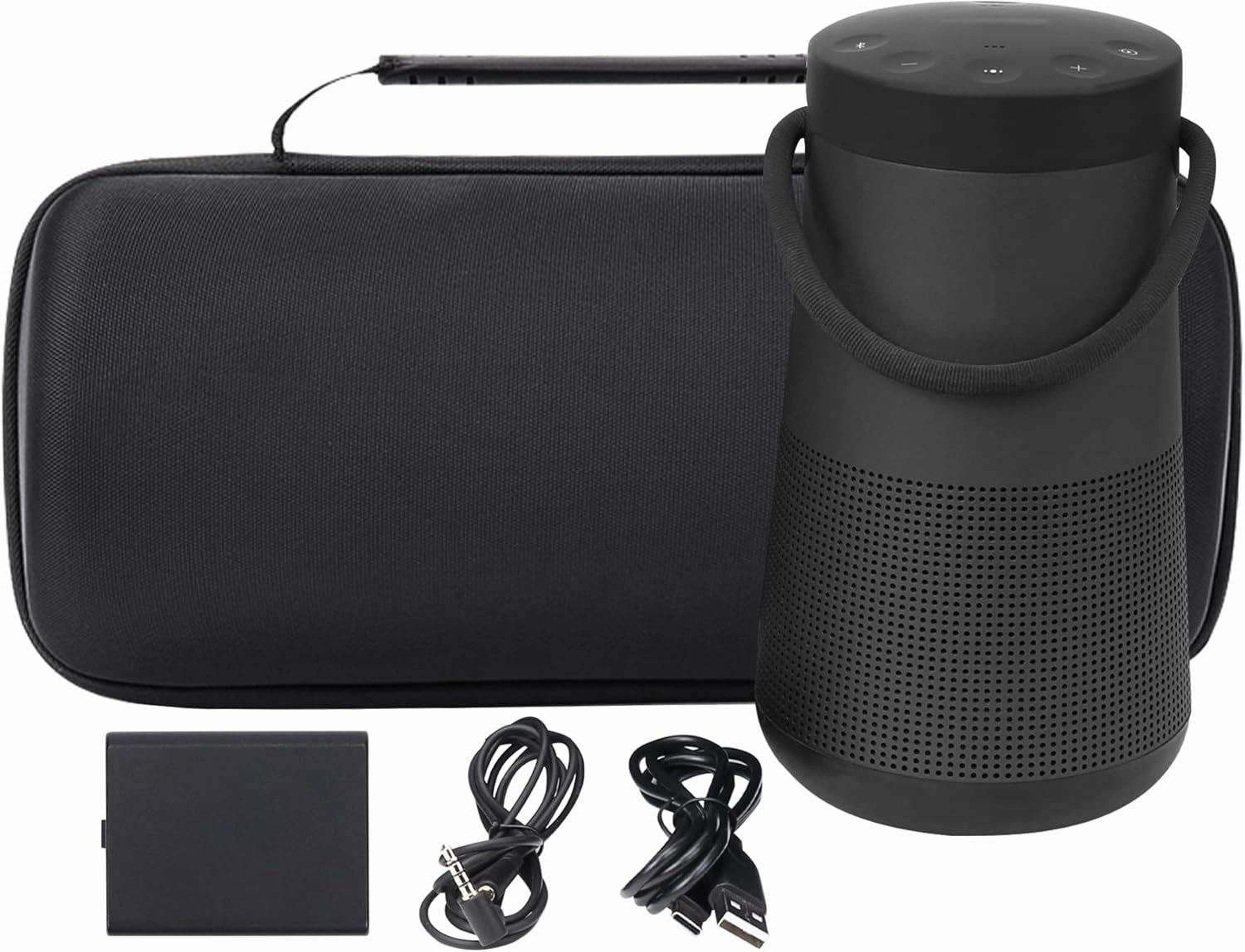co2CREA Hard Case Replacement for Bose SoundLink Revolve  Series II Revolve Plus Bluetooth 360 Speaker