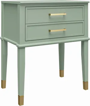 CosmoLiving by Cosmopolitan Westerleigh End Table, Pale Green