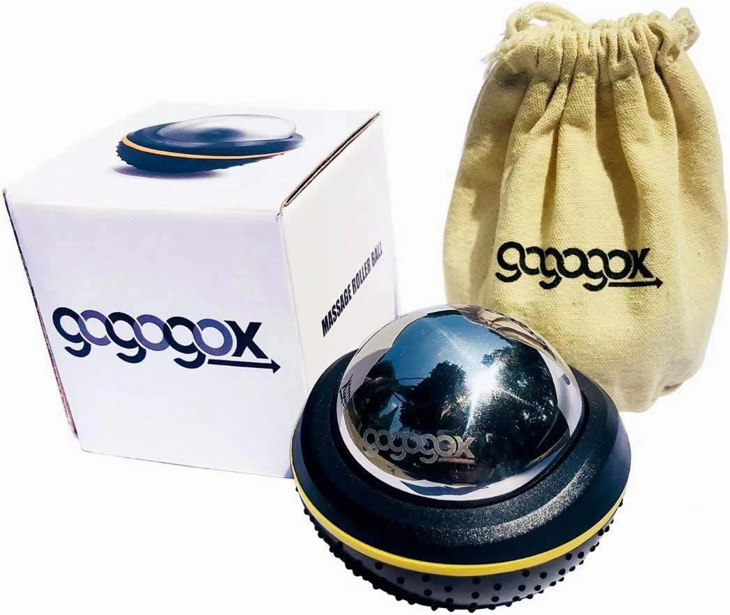 Cryosphere Cold Ice Massage Roller Ball - Ice Therapy Deep Tissue Muscle Massager - Plantar Fasciitis Roller for Trigger Point Therapy - Ideal for Pain Relief, Myofascial Release 60mm